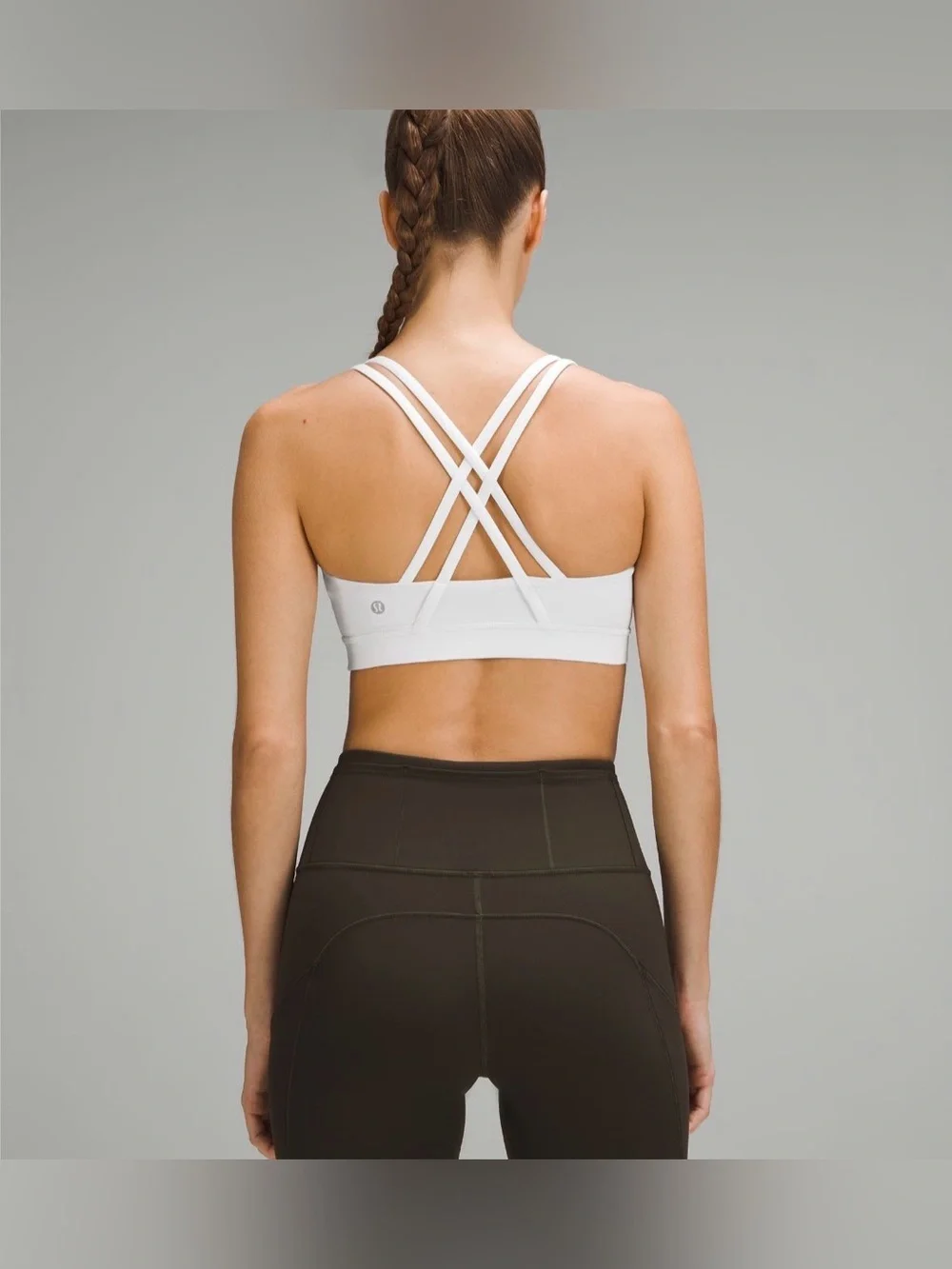 Lululemon Energy Sports Bra - Sz 6 NWT White - Picture 2 of 6